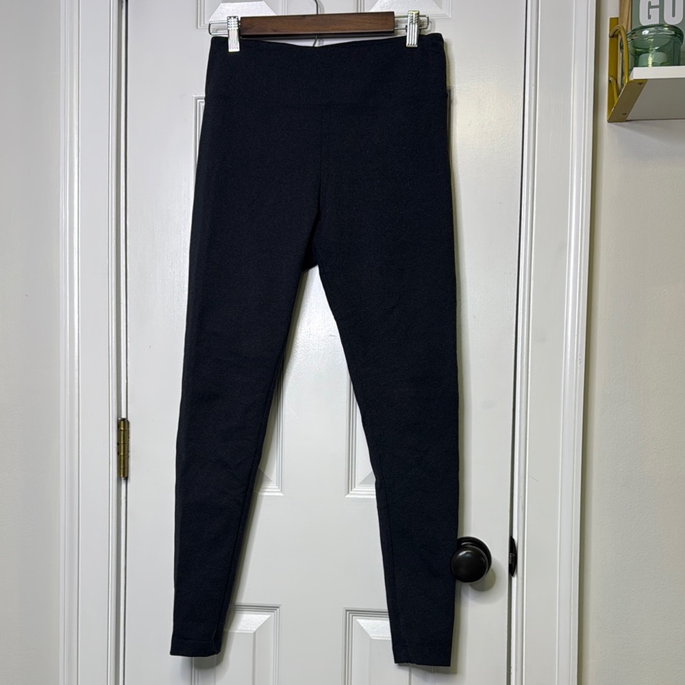Matty M Gray Leggings Slim Fit Stretchy